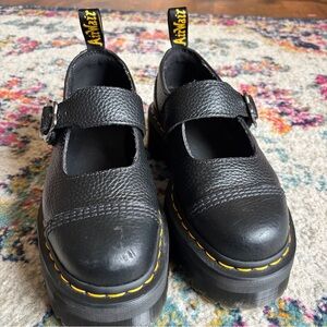 Dr. Marten Addina Flower Buckle Mary Jane